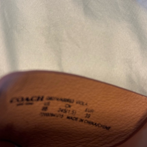 Coach Womans Size 9 Viola Sandal Wood Block PlatformUsed show some wear. - Picture 7 of 15